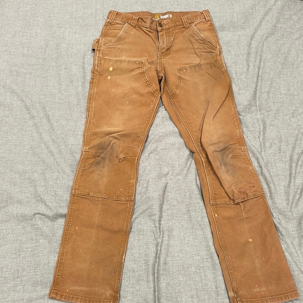 Carhartt Straight Fir Double Front Work Pants